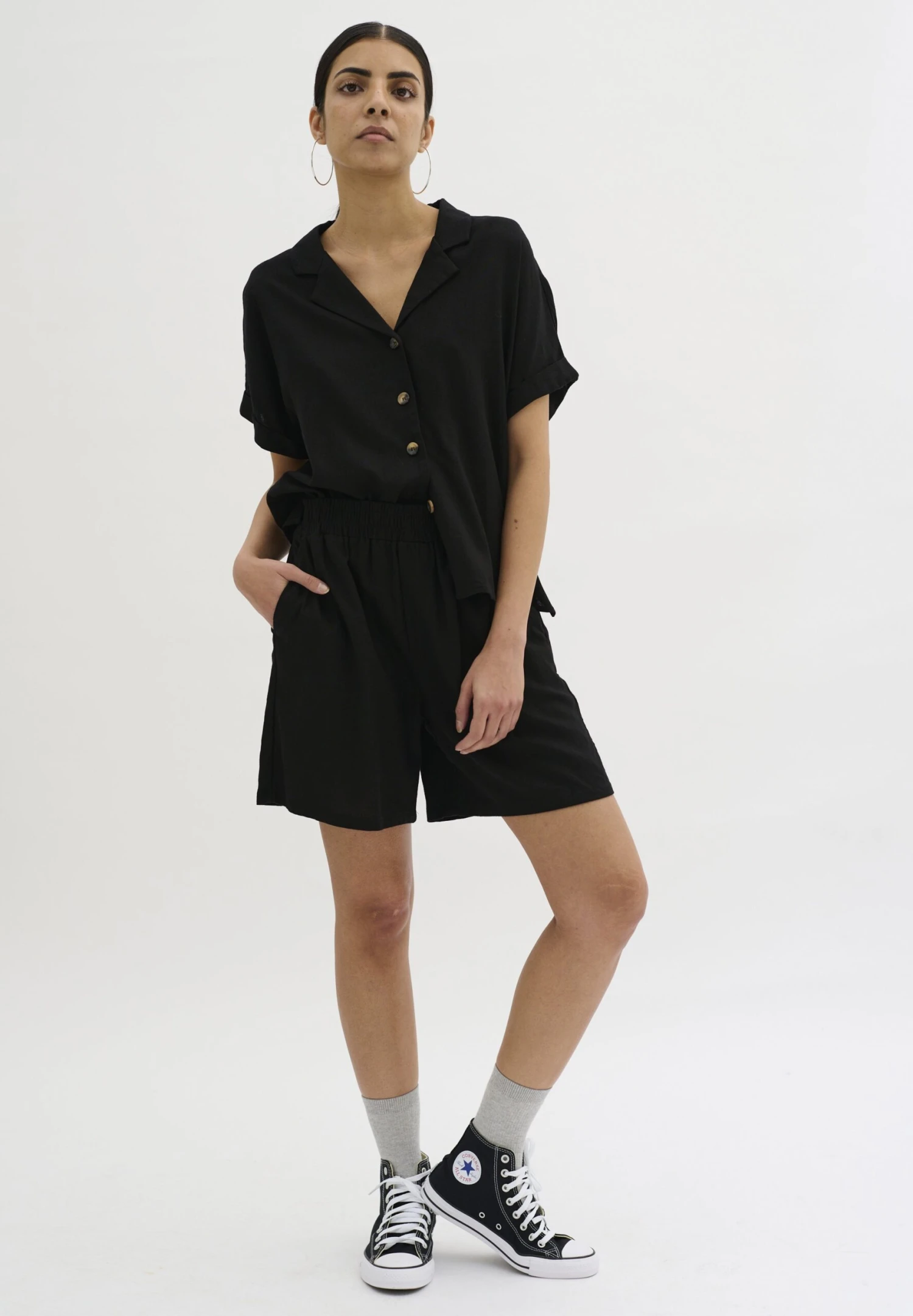 Dias - Shorts - Black 2 Dias - Shorts - Black - Imagen 2