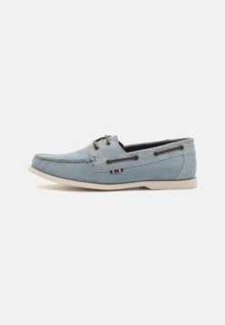 Pier One Leather Unisex - Náuticos - Light Blue