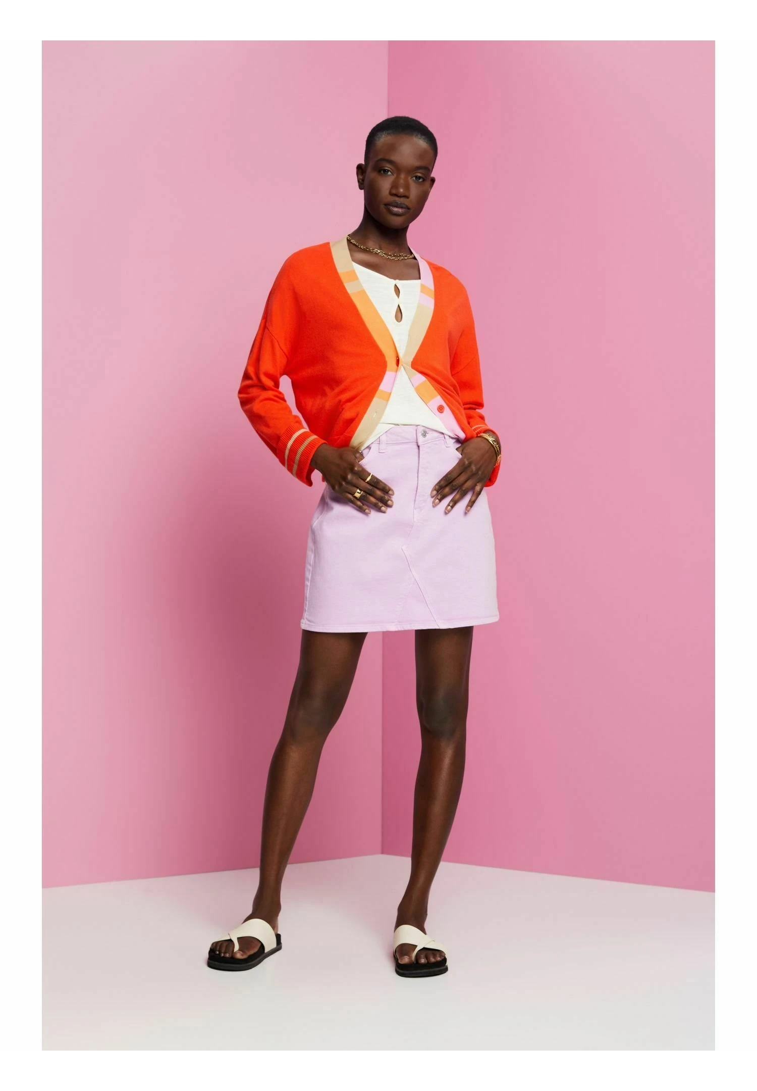 Edc By Esprit Camiseta Estampada - Off White 3 Edc By Esprit Camiseta Estampada - Off White - Imagen 3