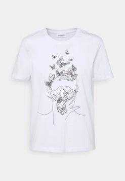 Even&Odd Camiseta Estampada - White