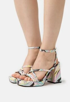 Aldo Sandalias Con Plataforma - Pastel Multi-Coloured
