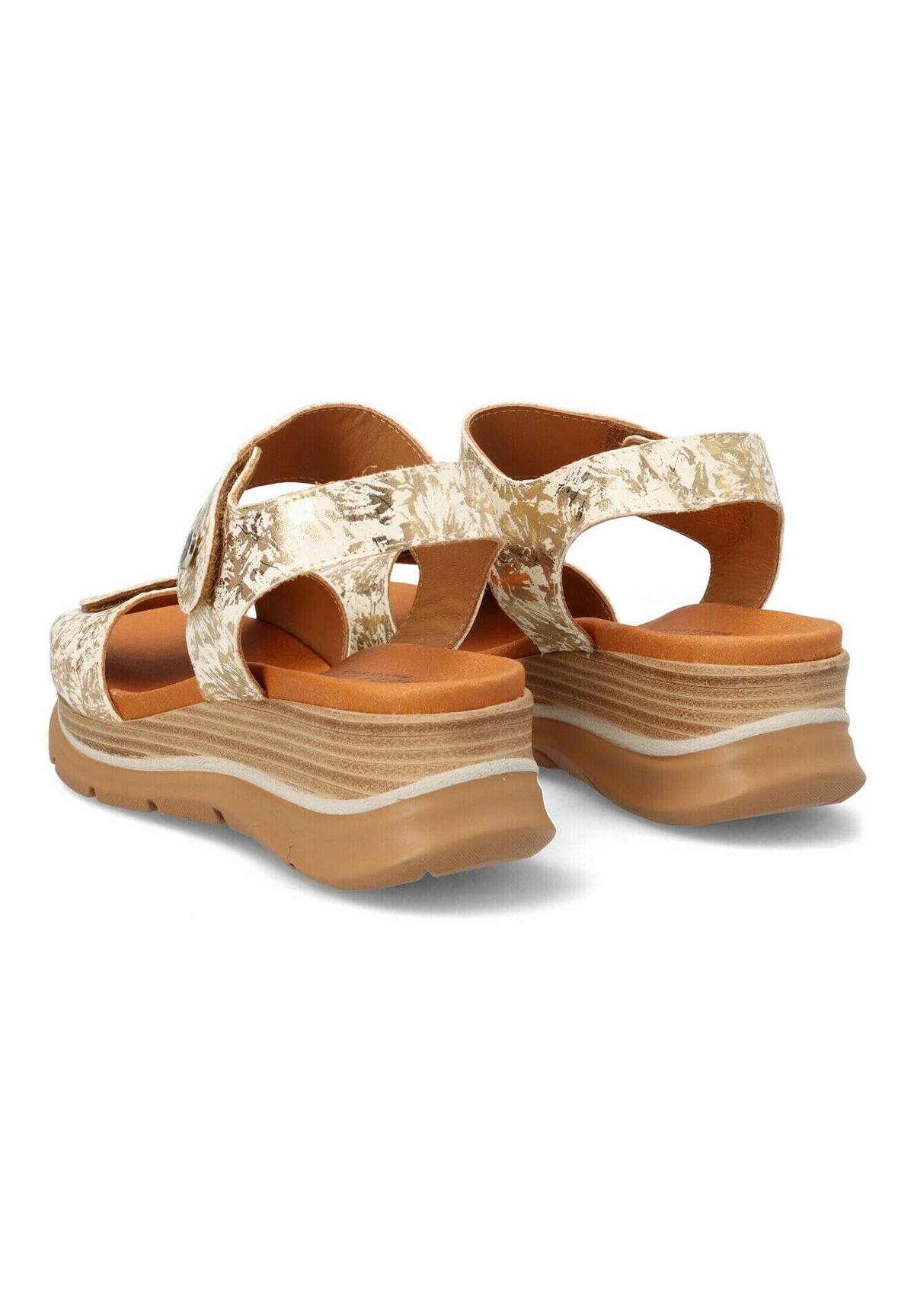 Sandalias De Cuña - Blanco 3 Sandalias De Cuña - Blanco - Imagen 3