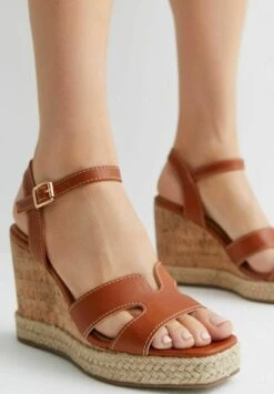New Look Trim - Sandalias De Tacón - Camel