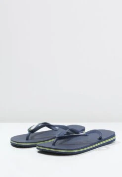 Havaianas Flip Flop Brasil Logo - Chanclas De Dedo - Navy Blue -Havaianas Shop 45cbff4d964b42de85b1107c62a47e71