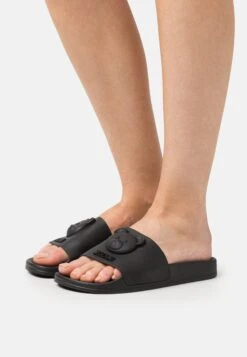MOSCHINO Chanclas De Baño - Nero