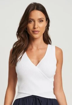 Tussah Aria- Top - White