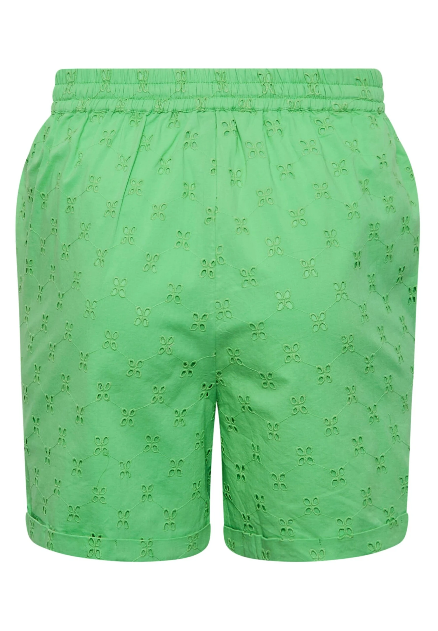 Broderie Angalise - Shorts - Green 4 Broderie Angalise - Shorts - Green - Imagen 4