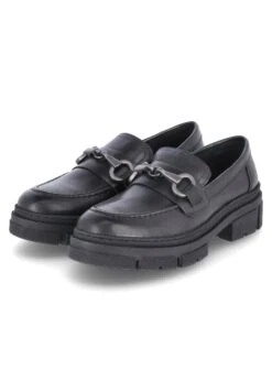 Tamaris Mocasines - Black Leather