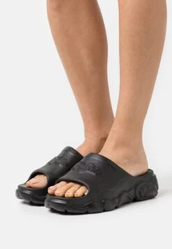 Buffalo Slide - Sandalias Planas - Black