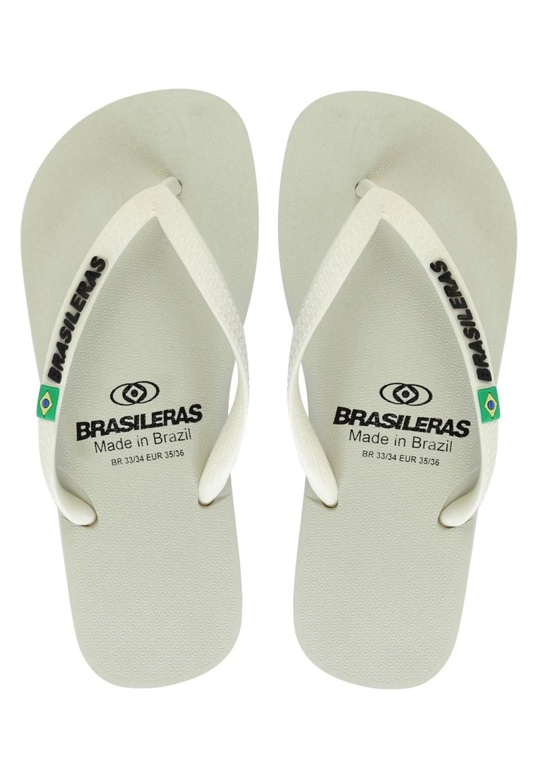 Chancla Brasileras®,Classic W Ss19,Hecho En Brazil - Sandalias De Dedo - White 2 Chancla Brasileras®,Classic W Ss19,Hecho En Brazil - Sandalias De Dedo - White - Imagen 2
