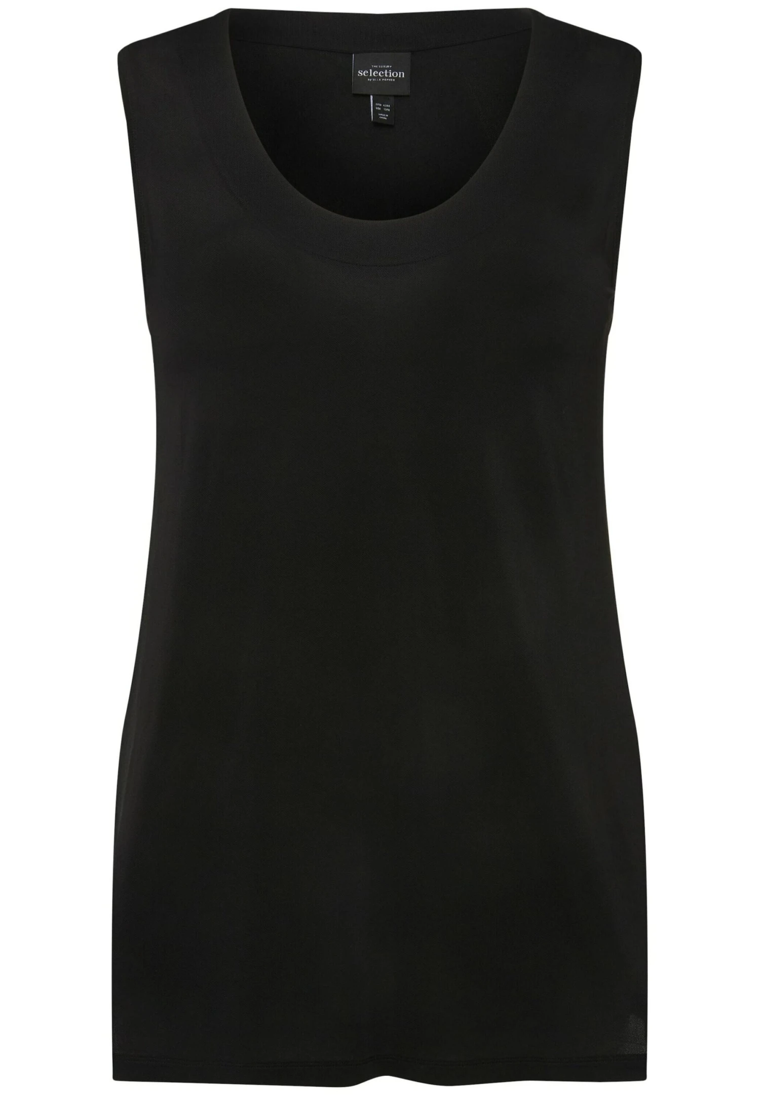Ulla Popken Top - Noir 5 Ulla Popken Top - Noir - Imagen 5
