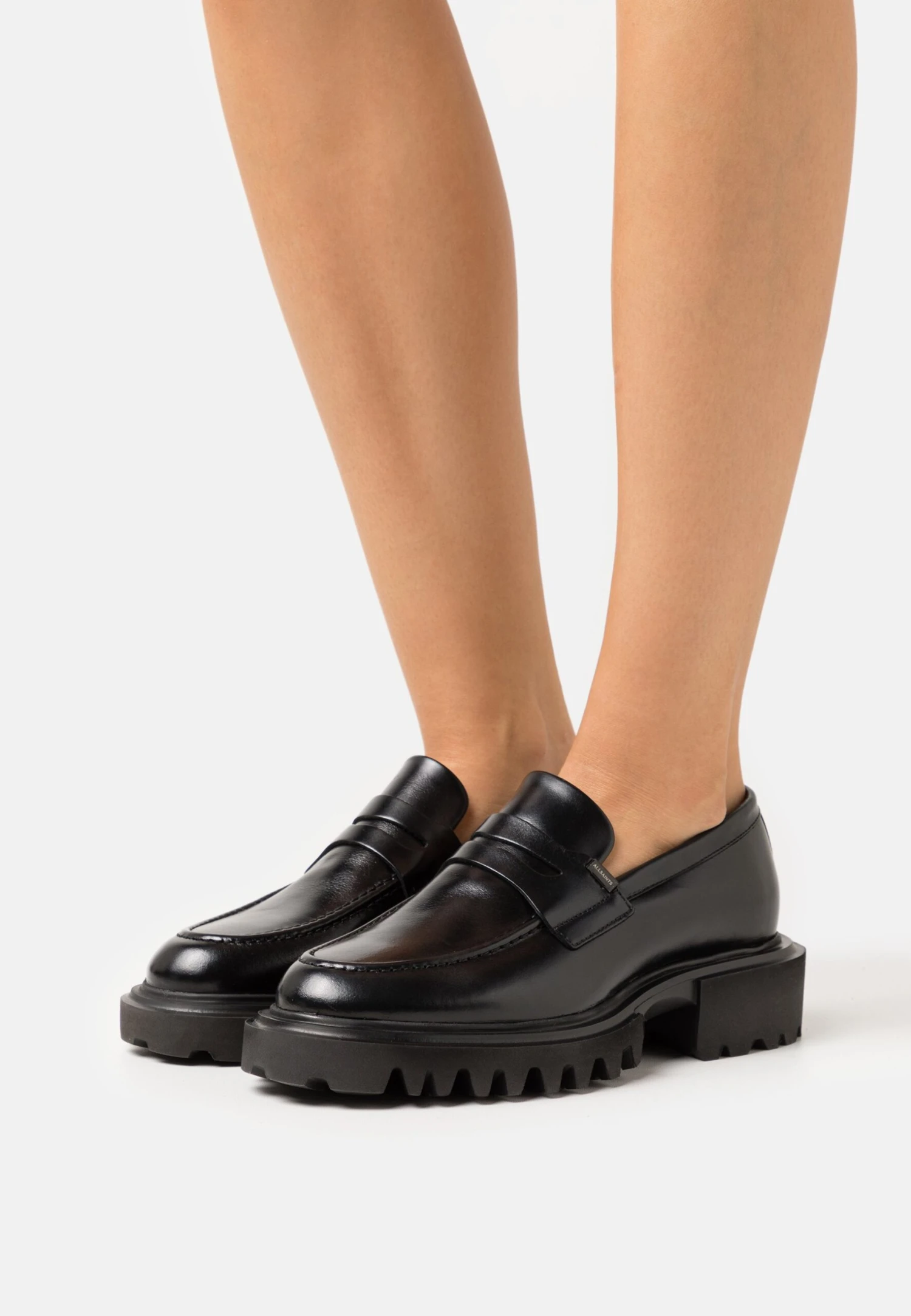 AllSaints Lola Loafer - Mocasines - Black 1 AllSaints Lola Loafer - Mocasines - Black