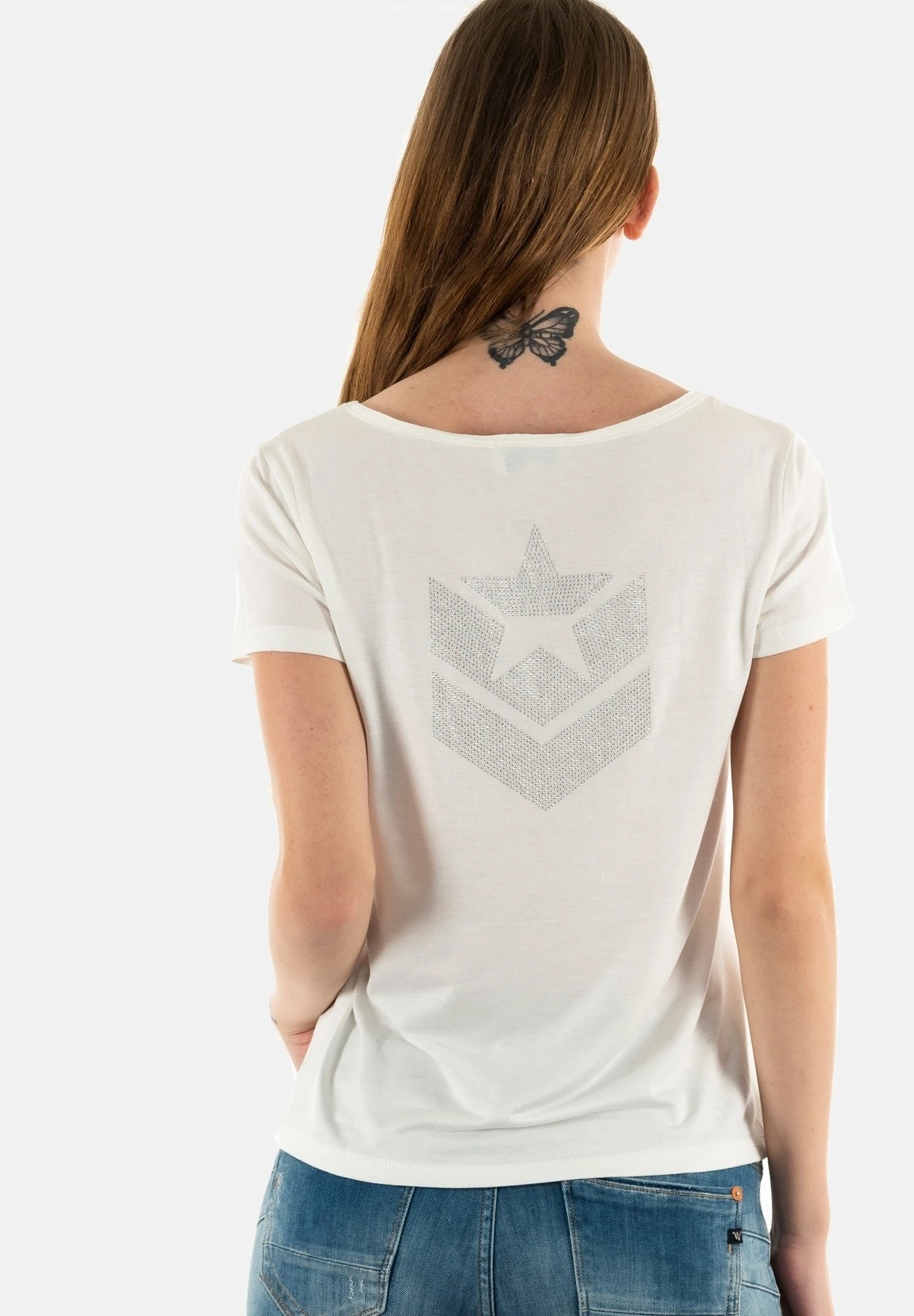 Freeman T. Porter Camiseta Estampada - Blanc 2 Freeman T. Porter Camiseta Estampada - Blanc - Imagen 2