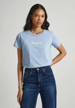 Pepe Jeans Wendys - Camiseta Estampada - Steel Blue Blue