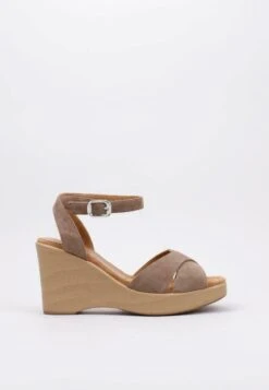 Unisa Sandalias De Cuña - Camel -Havaianas Shop 695b87d86d9e4f0093dce83cd238aa88