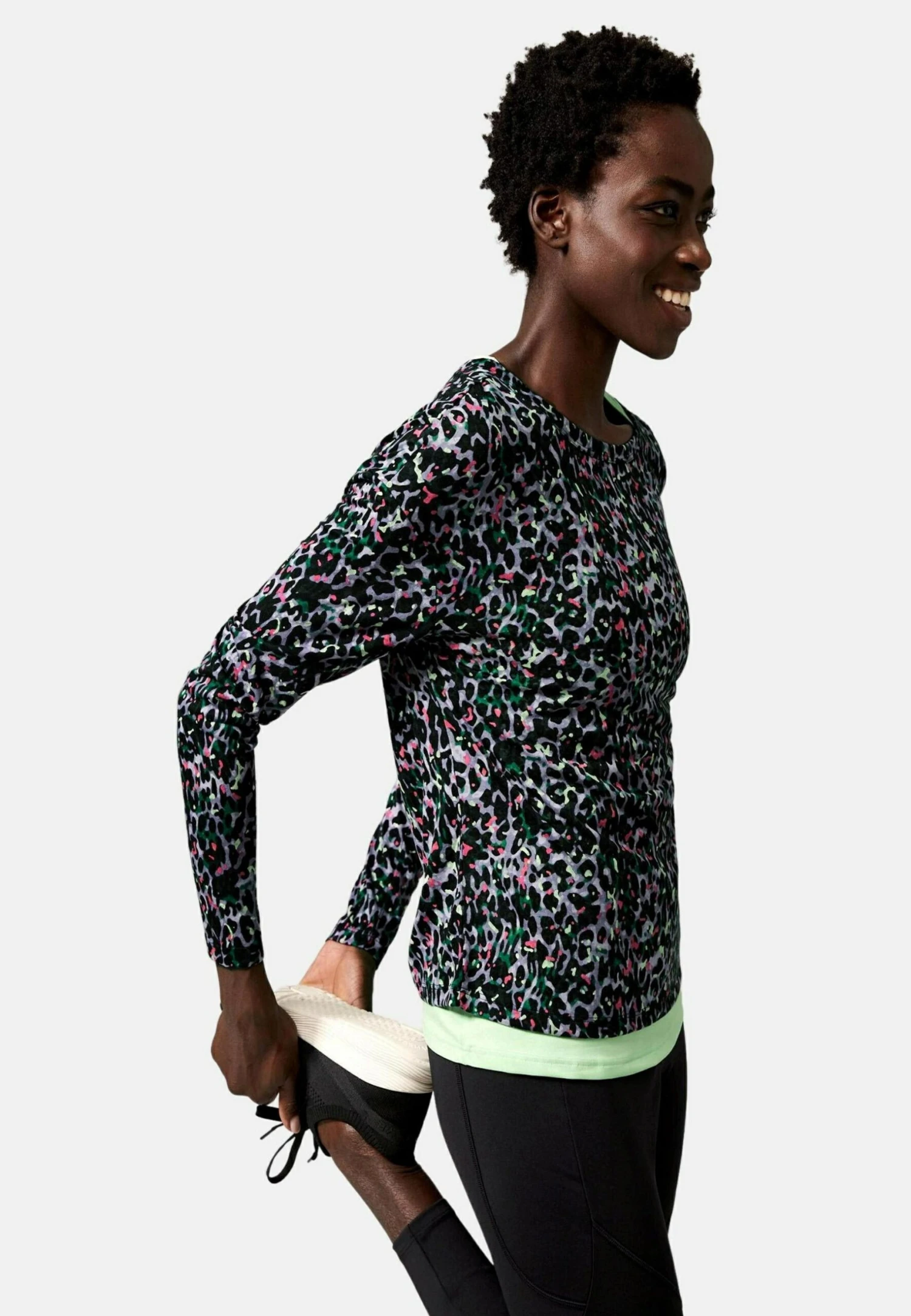 Marks & Spencer Double Layer- Camiseta De Manga Larga - Purple Mix 4 Marks & Spencer Double Layer- Camiseta De Manga Larga - Purple Mix - Imagen 4