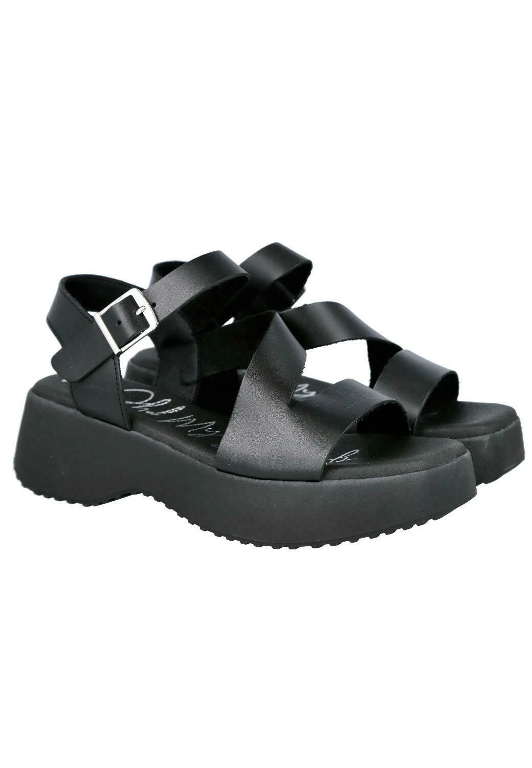 Sandalias Con Plataforma - Black 3 Sandalias Con Plataforma - Black - Imagen 3