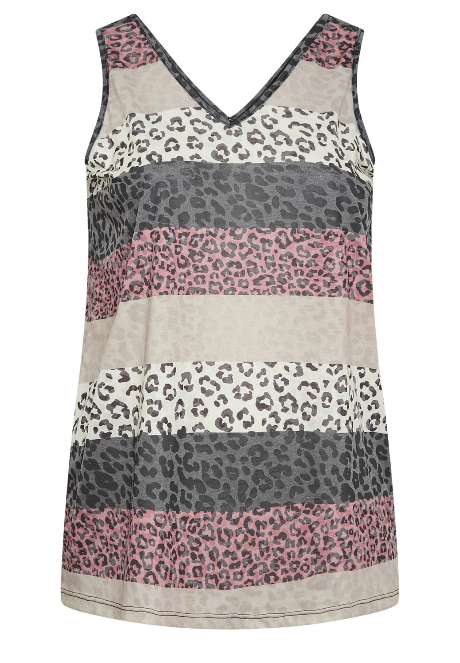 Animal Print Swing- Top - Brown 5 Animal Print Swing- Top - Brown - Imagen 5