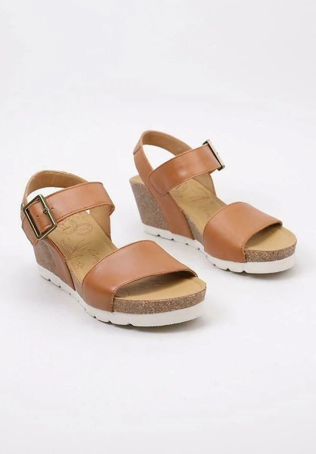 Panama Jack Vega B2 - Sandalias De Cuña - Camel 2 Panama Jack Vega B2 - Sandalias De Cuña - Camel - Imagen 2