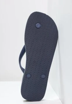 Havaianas Flip Flop Brasil Logo - Chanclas De Dedo - Navy Blue -Havaianas Shop 79639a2e33eb44558d811d9a0039186a