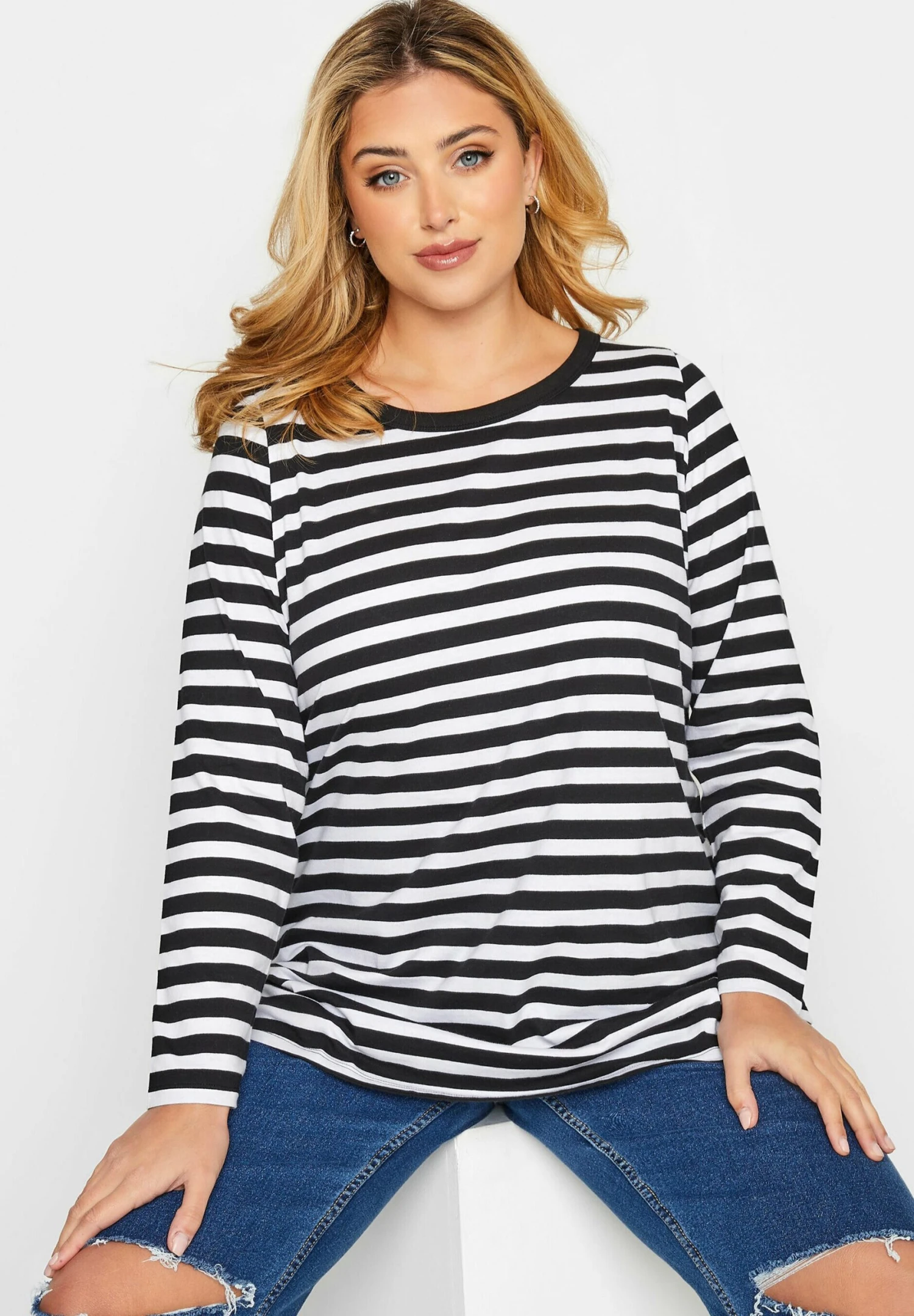 Stripe Long Sleeve- Camiseta De Manga Larga - Black 3 Stripe Long Sleeve- Camiseta De Manga Larga - Black - Imagen 3