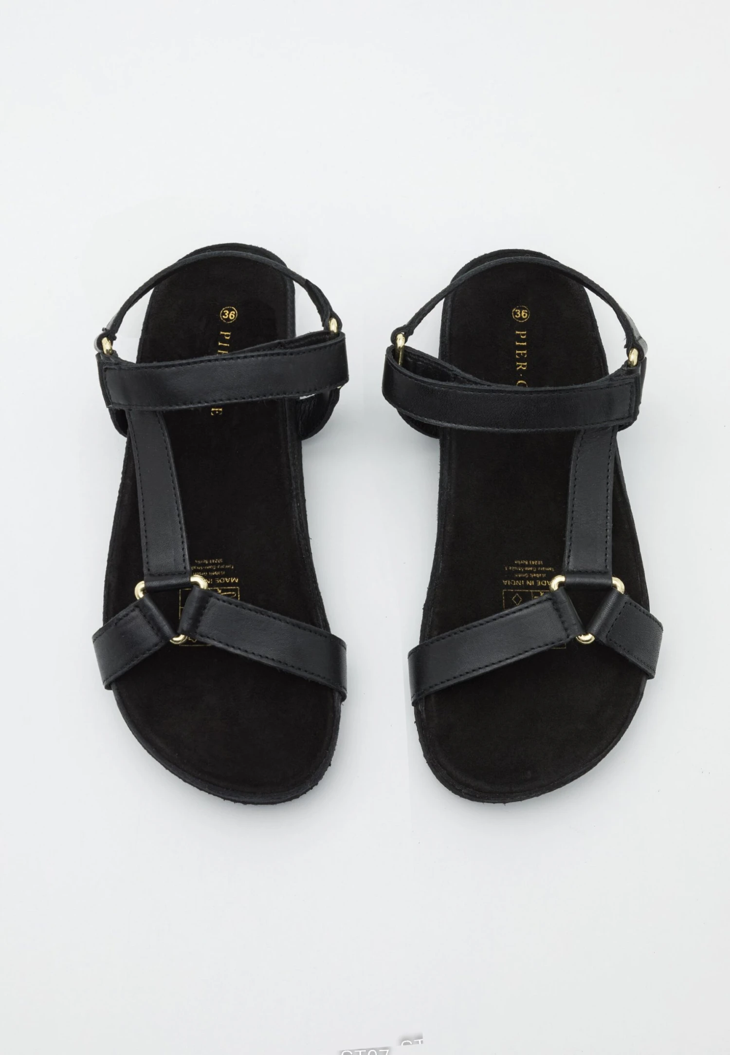 Pier One Leather - Sandalias - Black 6 Pier One Leather - Sandalias - Black - Imagen 6
