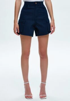 Pocket- Shorts Vaqueros - Navy Blue