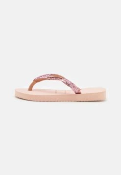 Havaianas Slim Glitter Ii Mini Me Kids - Chanclas De Dedo - Ballet Rose/Golden Blush