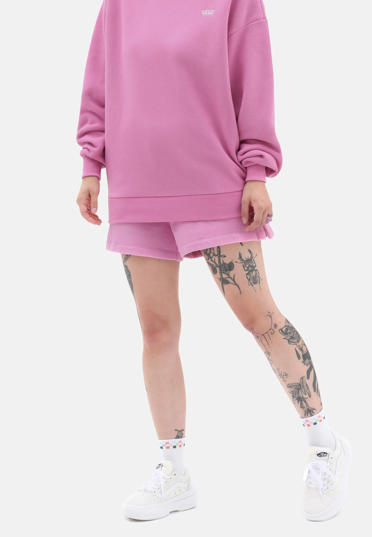 Vans Wm Comfycush Wmn - Shorts - Medium Pink 1 Vans Wm Comfycush Wmn - Shorts - Medium Pink