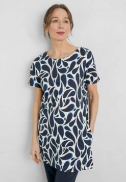 Ocean Gaze- Camiseta Estampada - Sea Swirls Maritime