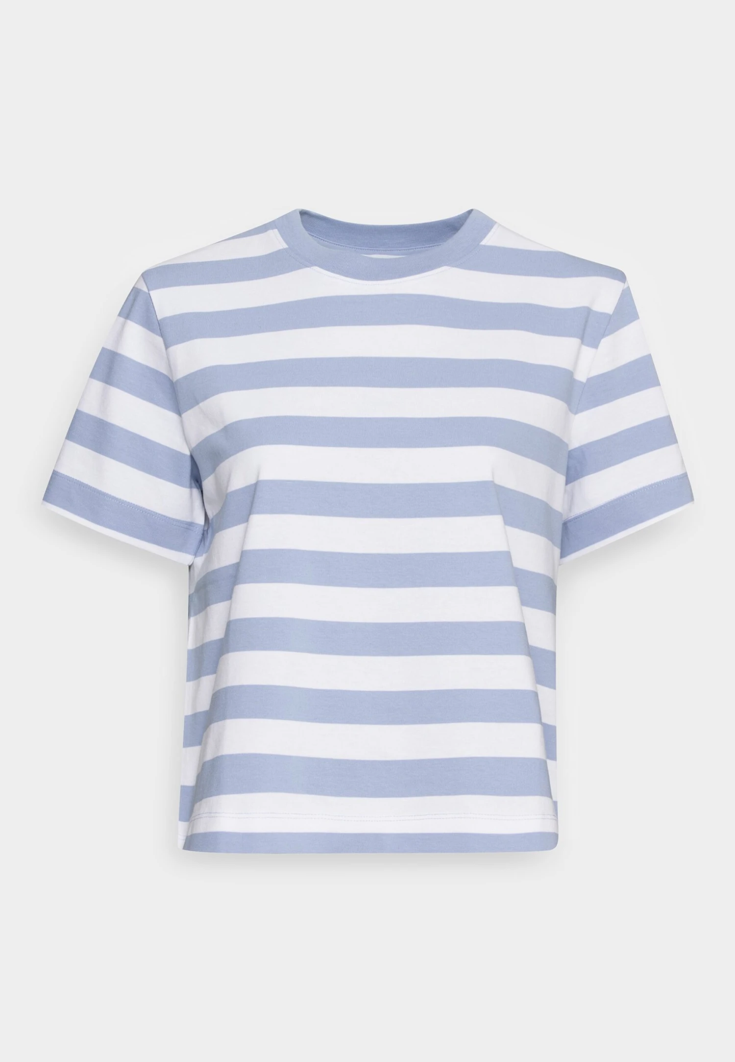 Selected Femme Slfessential Striped Boxy Tee - Camiseta Estampada - Blue Heron/Bright White 1 Selected Femme Slfessential Striped Boxy Tee - Camiseta Estampada - Blue Heron/Bright White