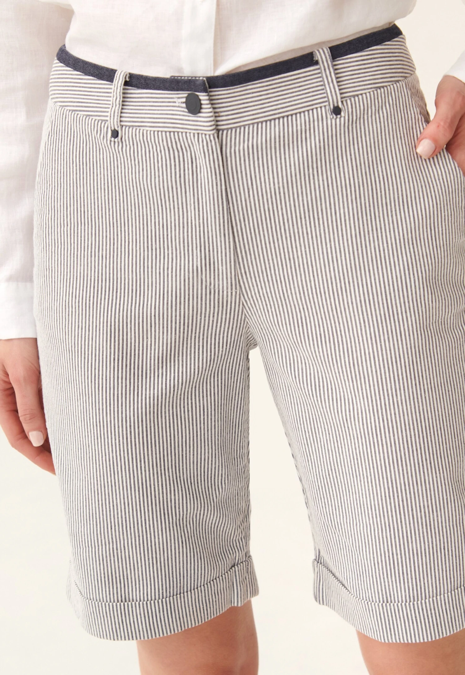 Soro - Shorts - White 3 Soro - Shorts - White - Imagen 3