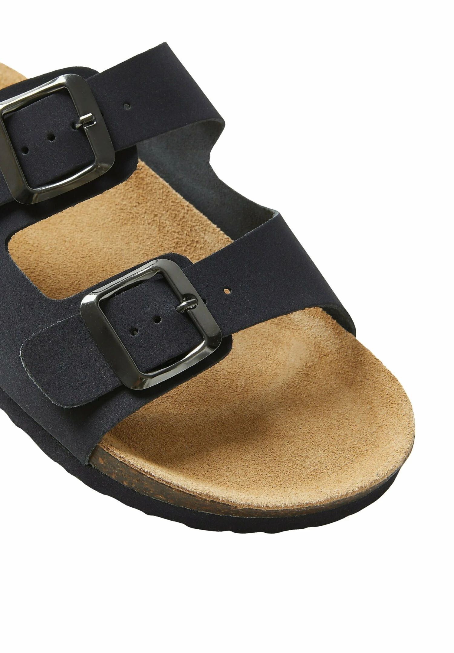 Marks & Spencer Black Leather Footbed - Chanclas De Baño - Navy 4 Marks & Spencer Black Leather Footbed - Chanclas De Baño - Navy - Imagen 4