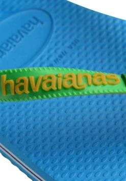 Havaianas Brasil Mix - Chanclas De Dedo - Turquoise Pop Yellow -Havaianas Shop aea96ea5ce8343c1a4aac6253c200371