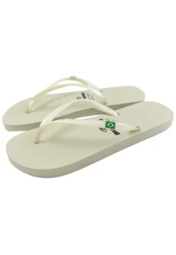 Chancla Brasileras®, Classic Pearl W ,Hecho En Brazil - Sandalias De Dedo - Silver