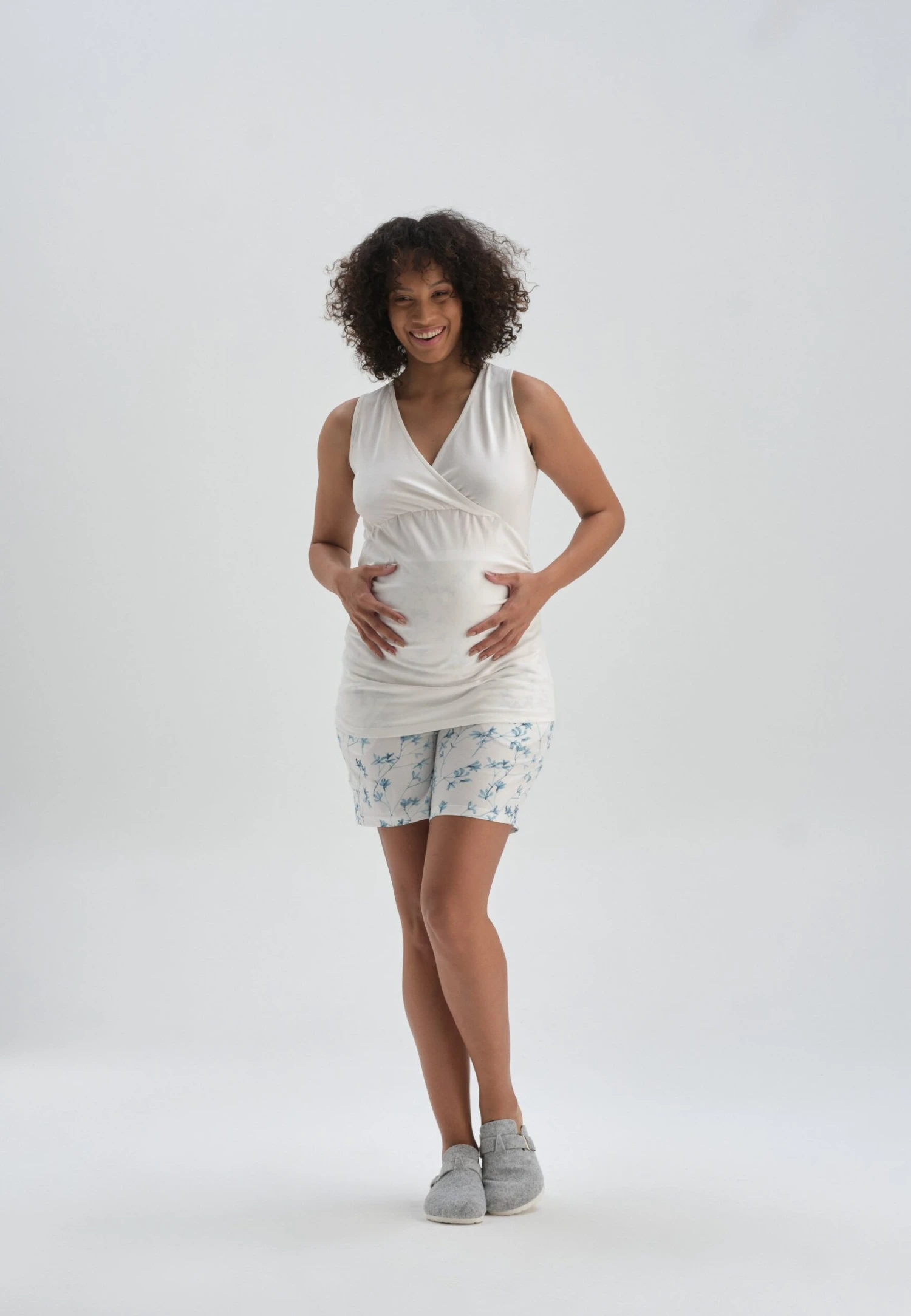 Maternity - Top - White 4 Maternity - Top - White - Imagen 4