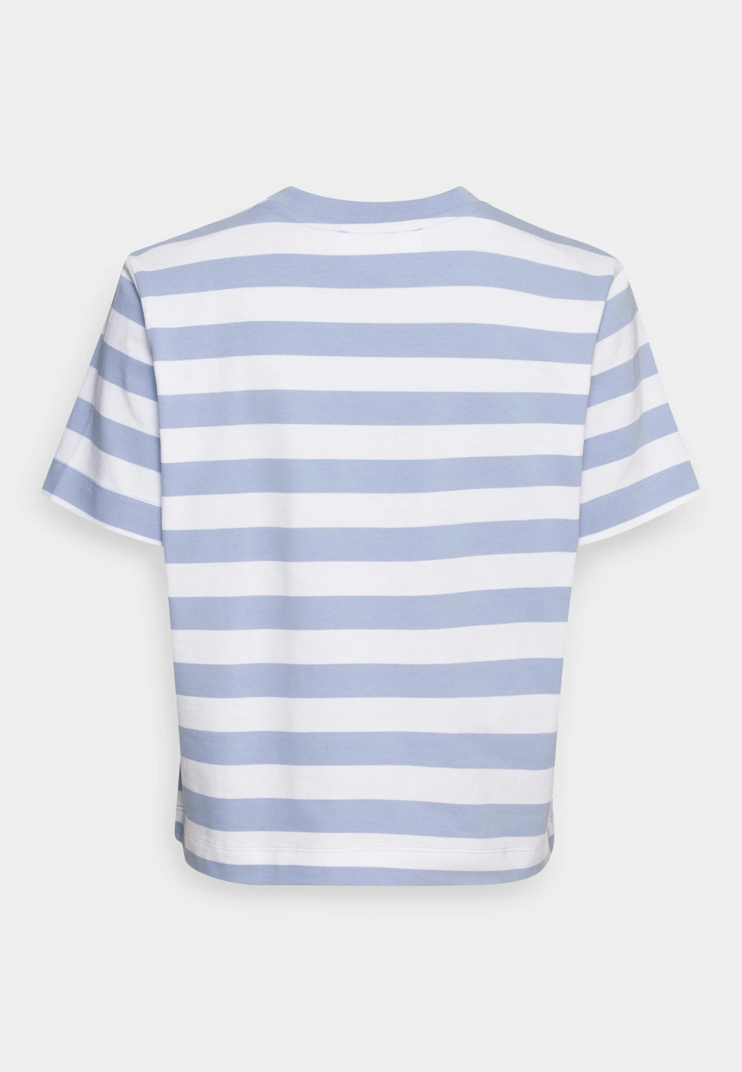 Selected Femme Slfessential Striped Boxy Tee - Camiseta Estampada - Blue Heron/Bright White 2 Selected Femme Slfessential Striped Boxy Tee - Camiseta Estampada - Blue Heron/Bright White - Imagen 2