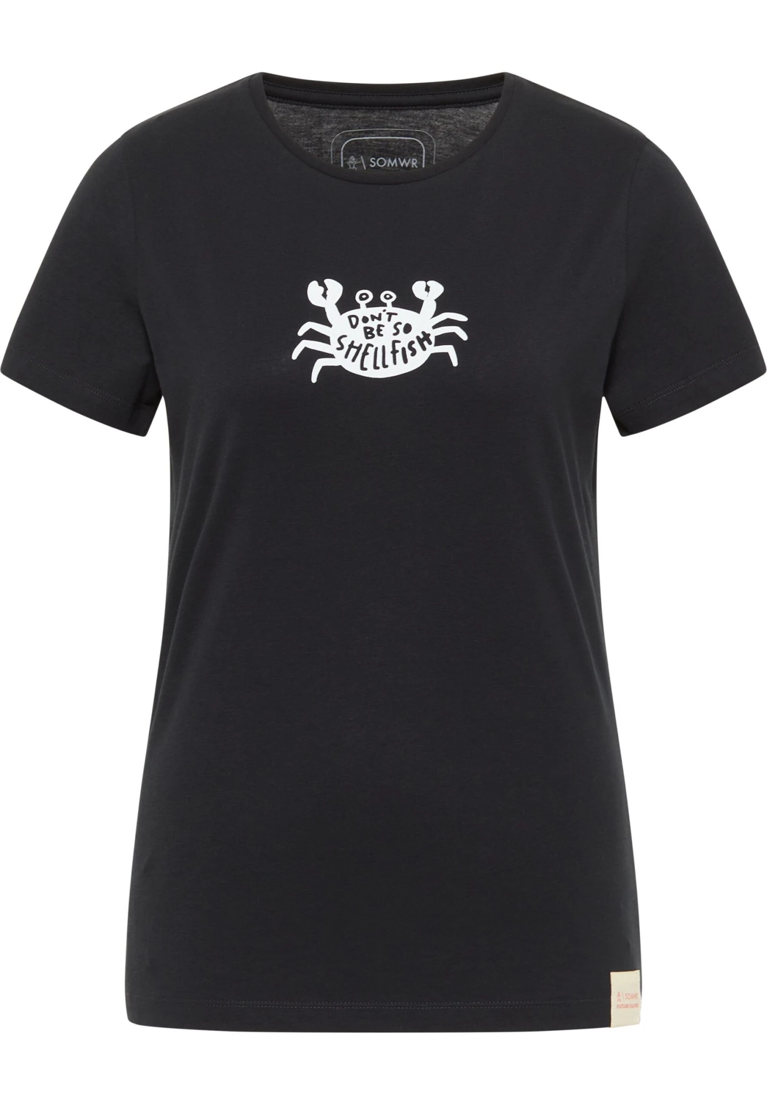 With Shellfish Print - Camiseta Estampada - Stretch Limo Black 5 With Shellfish Print - Camiseta Estampada - Stretch Limo Black - Imagen 5