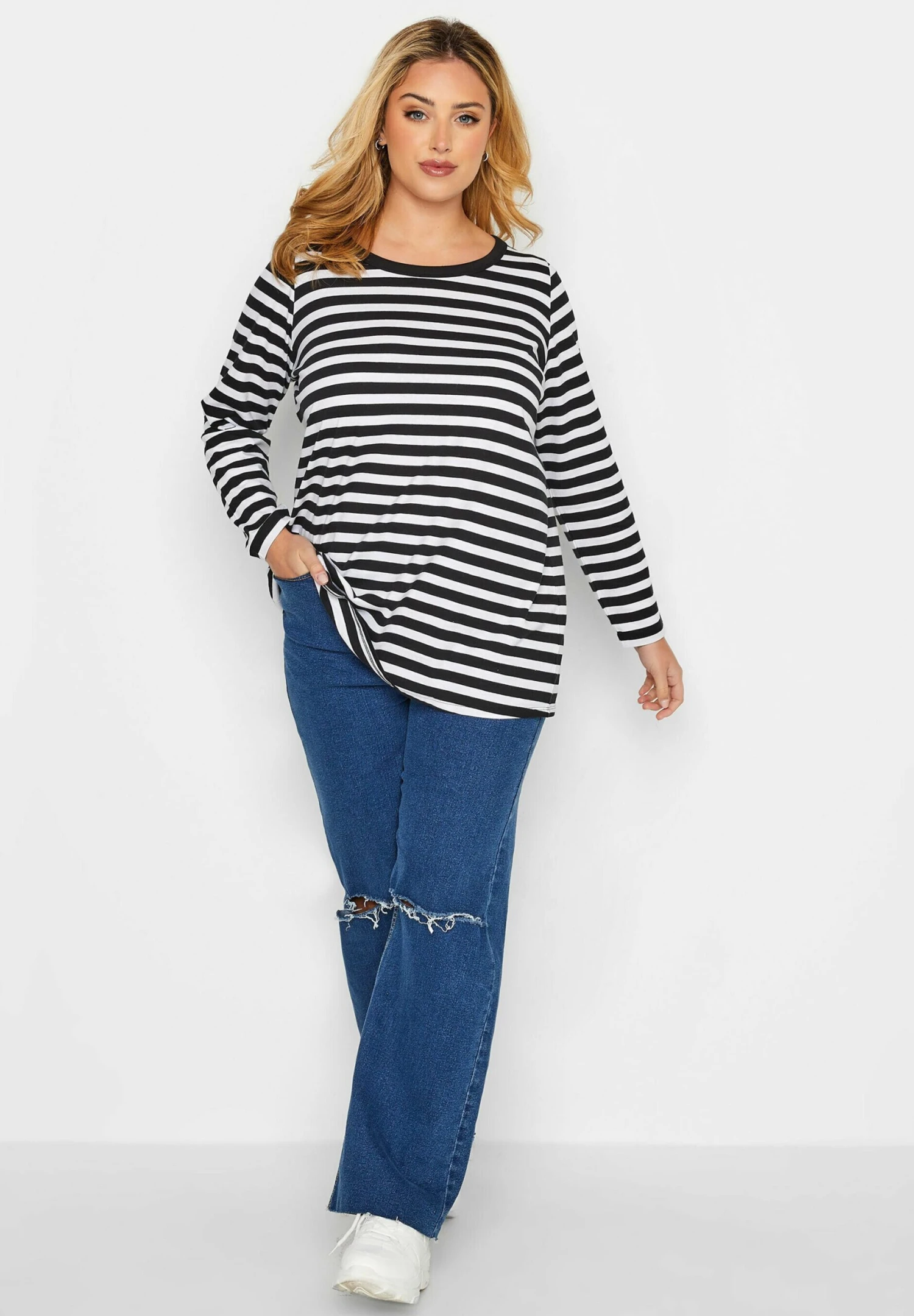 Stripe Long Sleeve- Camiseta De Manga Larga - Black 1 Stripe Long Sleeve- Camiseta De Manga Larga - Black