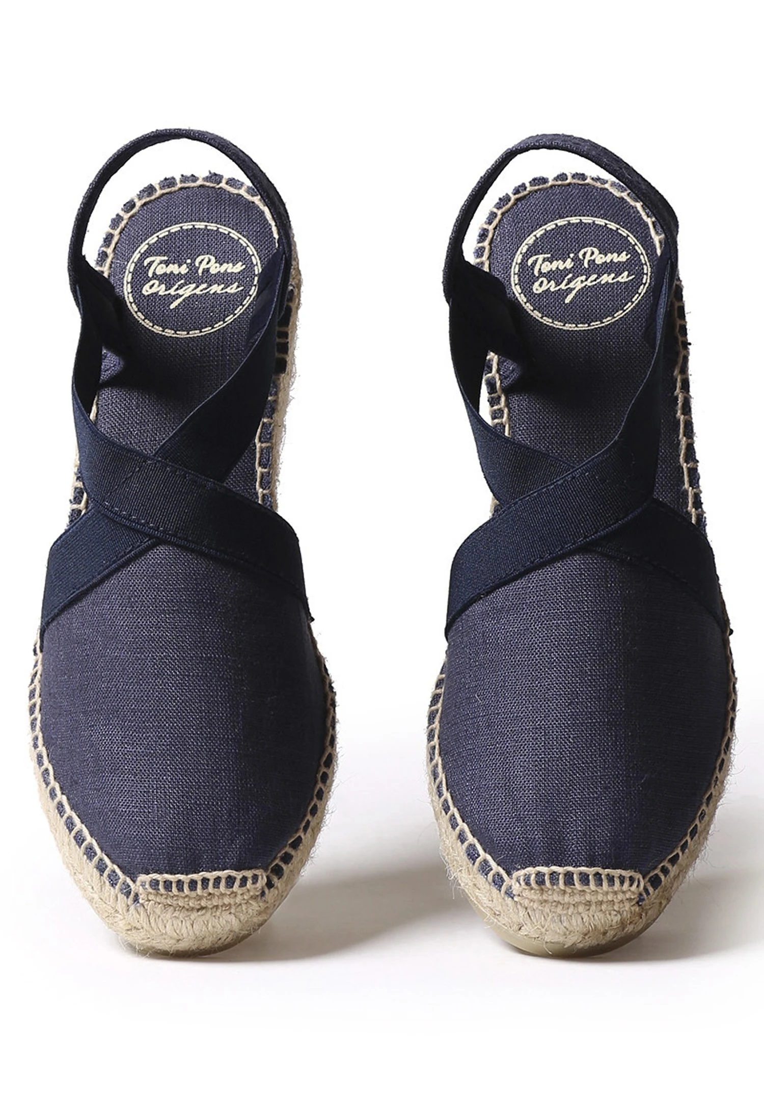 Toni Pons Ter - Sandalias De Cuña - Navy 2 Toni Pons Ter - Sandalias De Cuña - Navy - Imagen 2