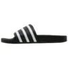 Adidas Originals Adilette Unisex - Sandalias Planas - Black/White