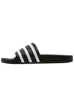 Adidas Originals Adilette Unisex - Sandalias Planas - Black/White