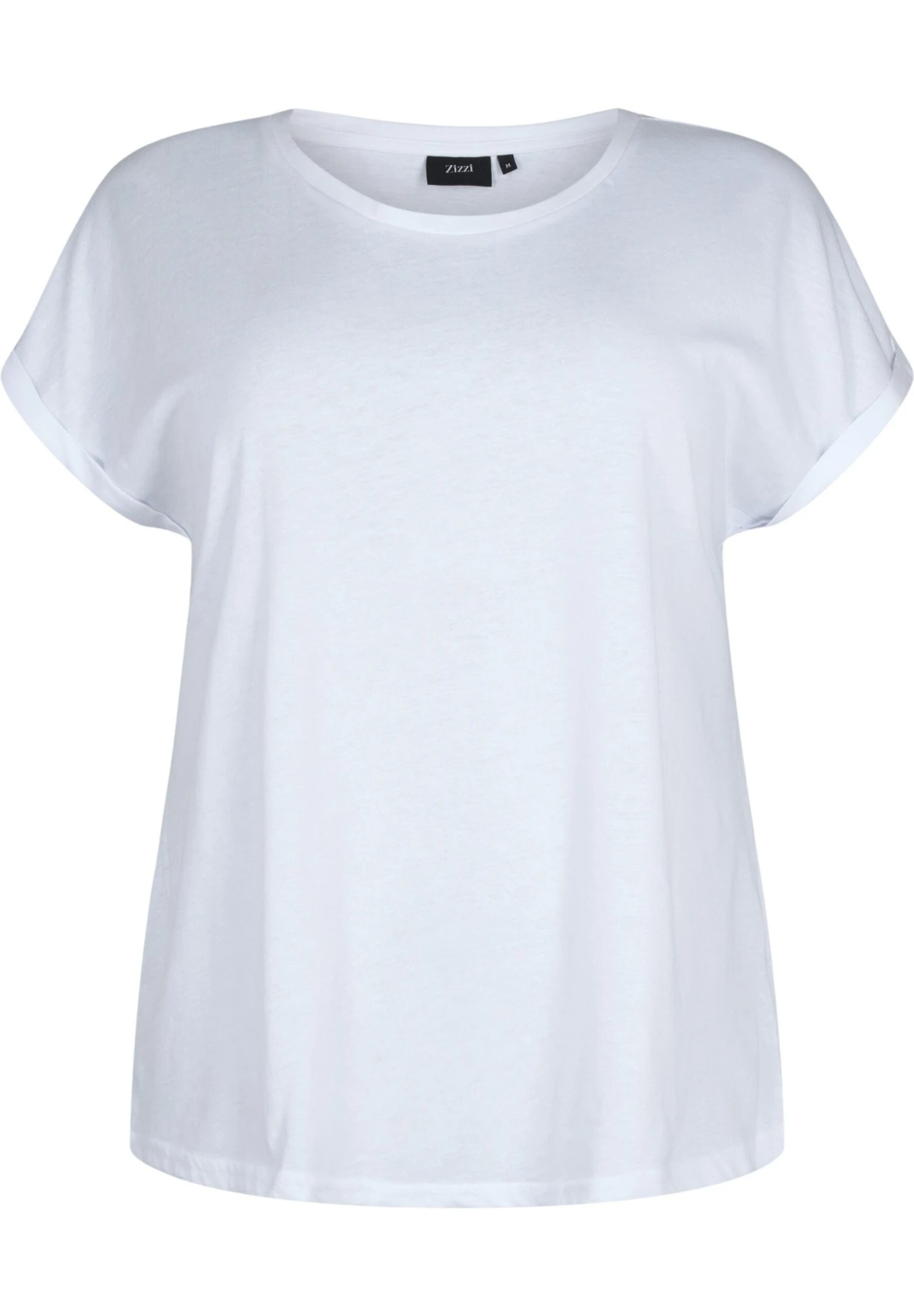 Zizzi 2-Pack Short Sleeved - Camiseta Básica - Bright White Black 3 Zizzi 2-Pack Short Sleeved - Camiseta Básica - Bright White Black - Imagen 3