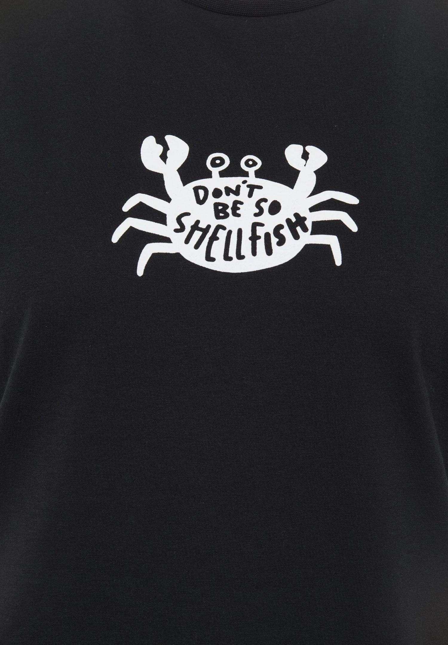With Shellfish Print - Camiseta Estampada - Stretch Limo Black 6 With Shellfish Print - Camiseta Estampada - Stretch Limo Black - Imagen 6