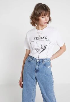 Mister Tee Ladies Word Tee - Camiseta Estampada - White