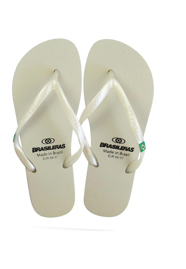 Chancla Brasileras®, Classic Pearl W ,Hecho En Brazil - Sandalias De Dedo - Silver 2 Chancla Brasileras®, Classic Pearl W ,Hecho En Brazil - Sandalias De Dedo - Silver - Imagen 2