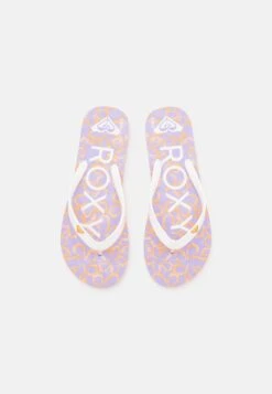 Roxy Tahiti- Chanclas De Dedo - White/Lavender