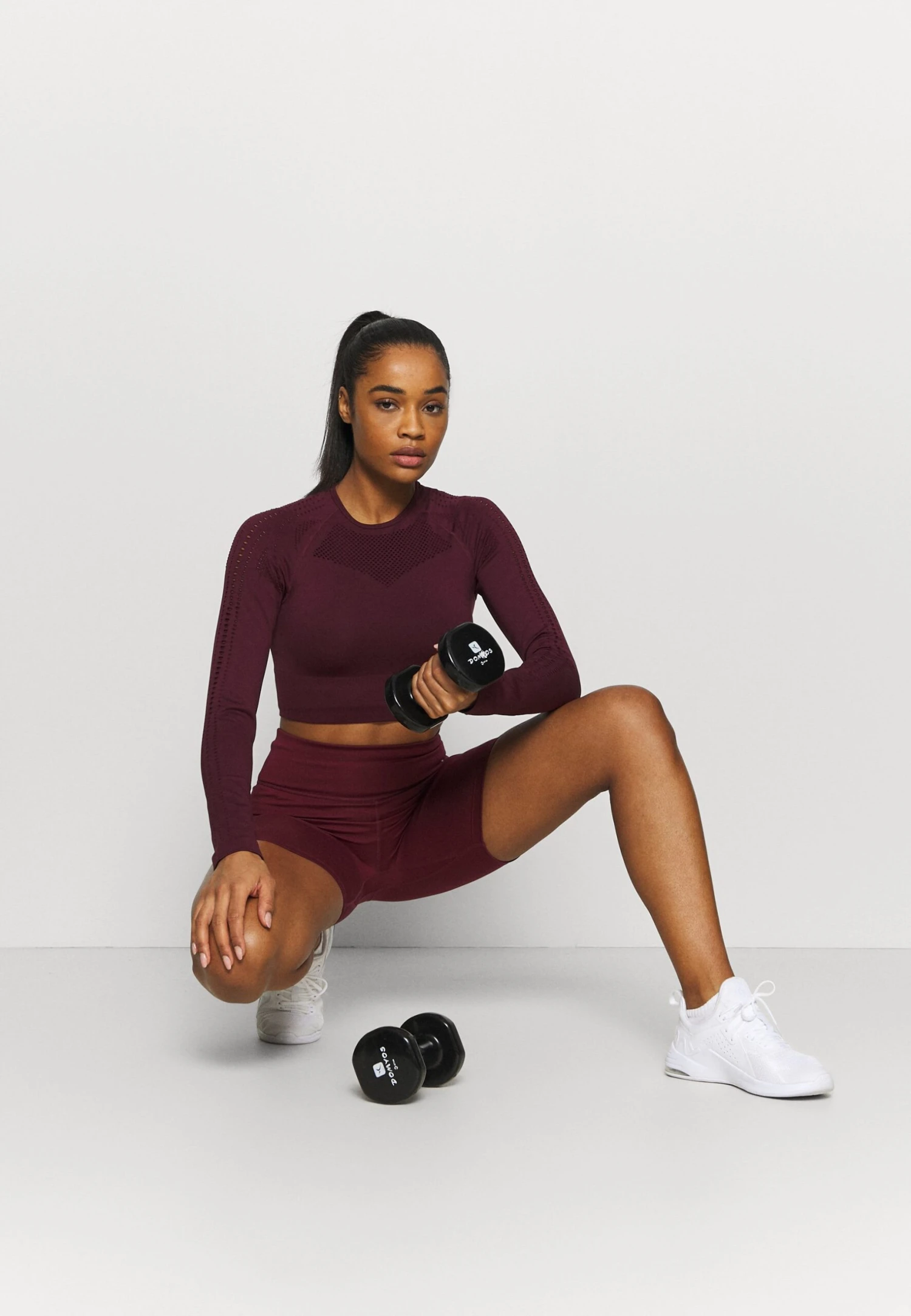 Camiseta De Manga Larga - Bordeaux 6 Camiseta De Manga Larga - Bordeaux - Imagen 6