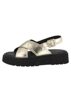 S.Oliver Sandalias Con Plataforma - Platinum