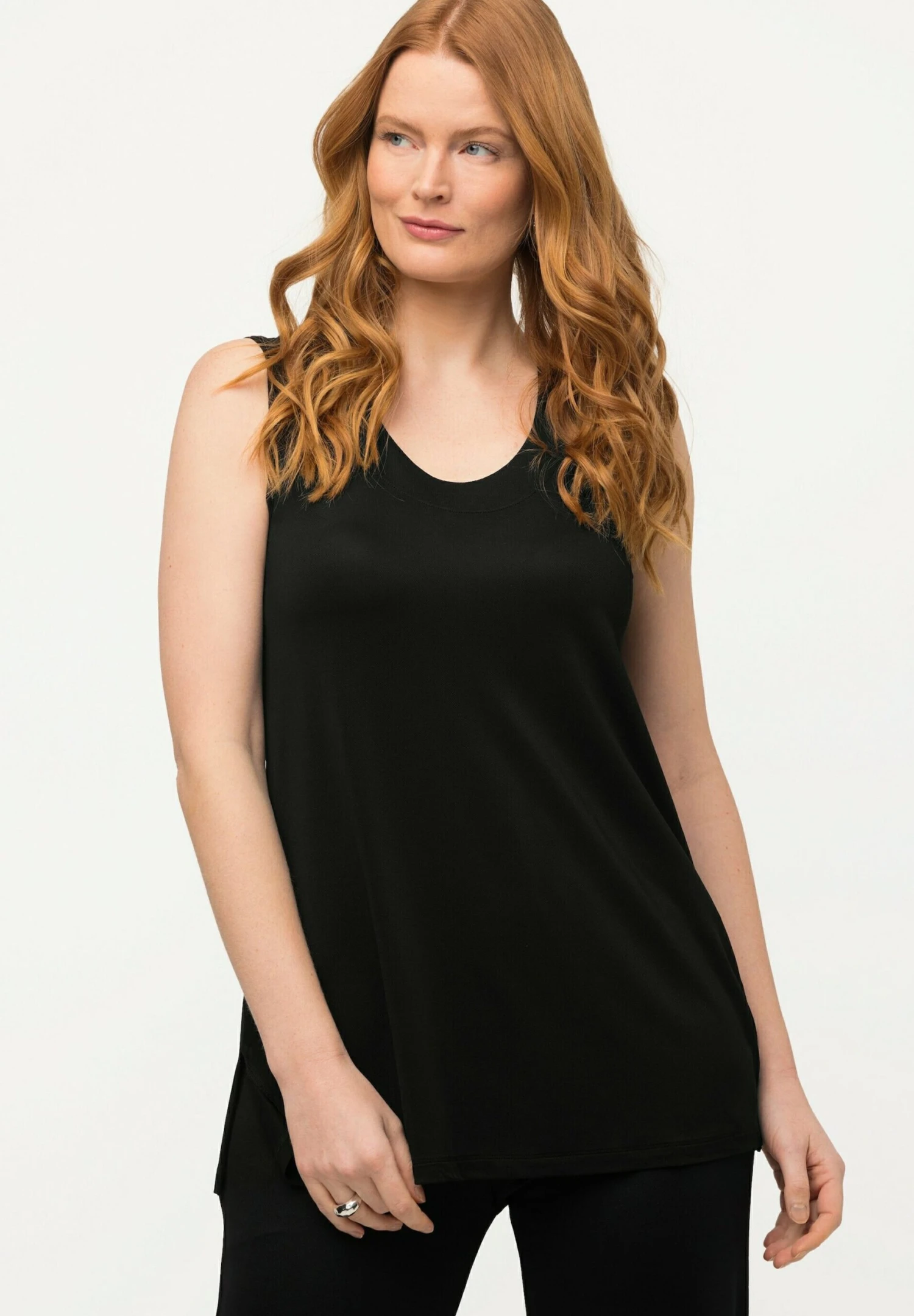 Ulla Popken Top - Noir 1 Ulla Popken Top - Noir